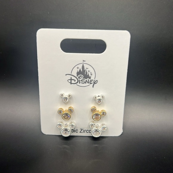 Disney silver and gold earrings - Picture 2 of 3